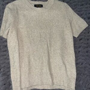 Truth Women's Light Gray Crew Neck Sweater